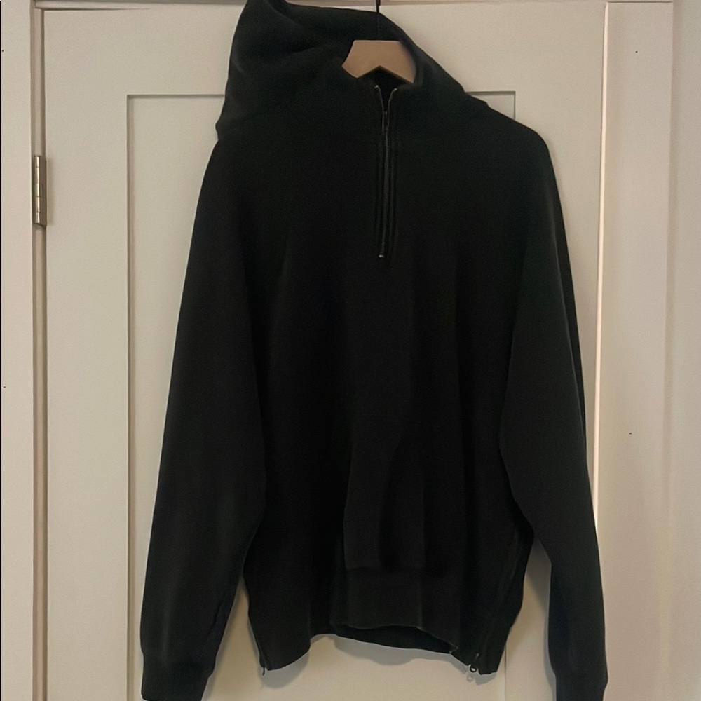 Men's Black Hoodie Sweater